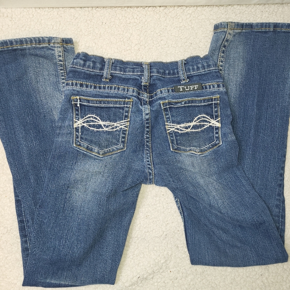 Cowgirl Tuff Girls Blue Denim Jeans